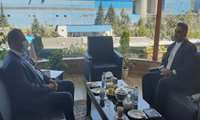 نشست مديرعامل شرکت شهرکهای صنعتی مازندران با مديرعامل صنايع چوب و کاغذ استان