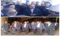 بازديد وزير صنعت از مناطق سيل زده غرب مازندران
