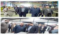 بازديد معاون استاندار مازندران از 2 واحد توليدی در ساری