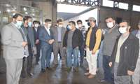 بازديد اعضاء هيئت انديشه ورز بسيج مهندسين صنعتي استان از شهرك صنعتي بشل سوادكوه شمالي