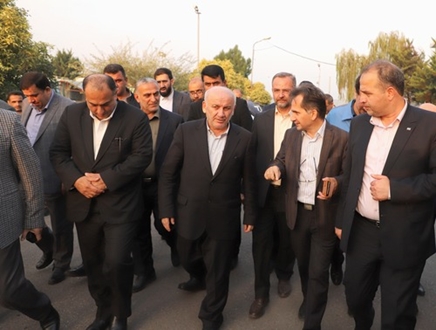 استاندار مازندران از شهرک صنعتی بندپی بازدید کرد