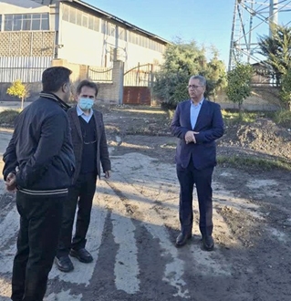 مدیرعامل شرکت شهرک های صنعتی مازندران از شهرک صنعتی بابکان آمل بازدید کرد