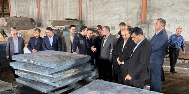 تعامل مسئولین دستگاههای اجرایی استان، زمینه ساز تحول در شهرک صنعتی