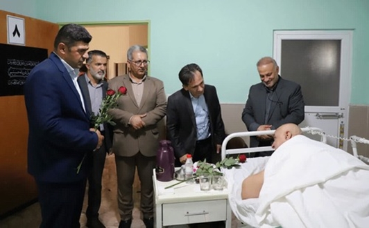 در کنار یادگاران ایثار؛ دیدار مدیرعامل شرکت شهرک‌های صنعتی مازندران با جانبازان#